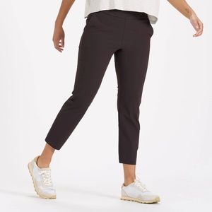 Vuori Miles Ankle Pants in Dark Cherry